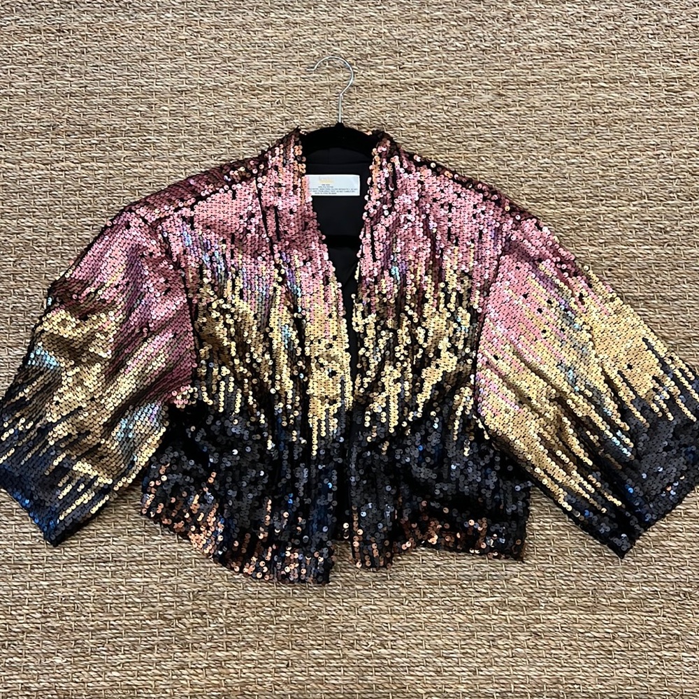 Landry Kate Sequin Jacket One Size Fits All
